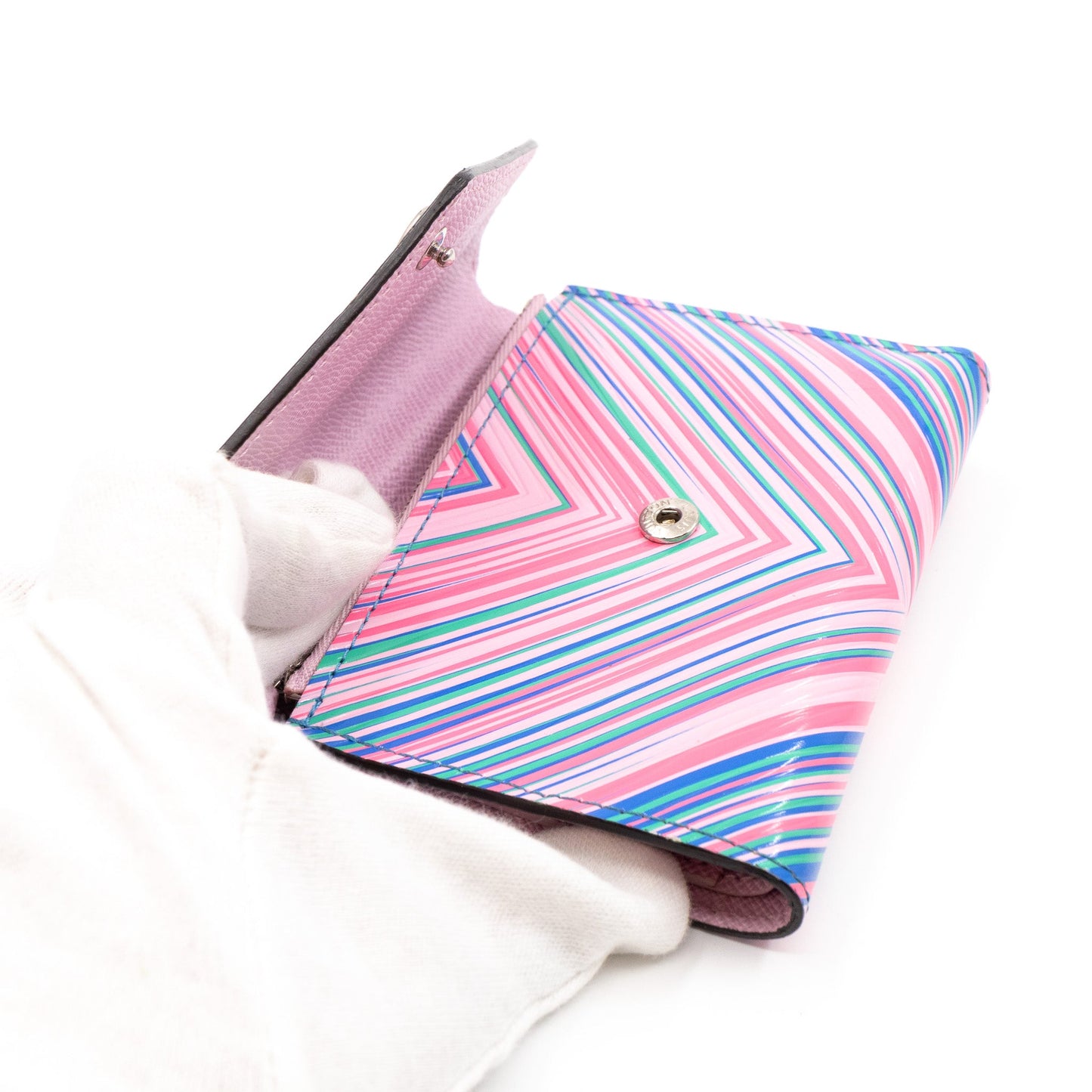 Louis-vuitton Victorine Wallet Epi Tropical Blue Rose
