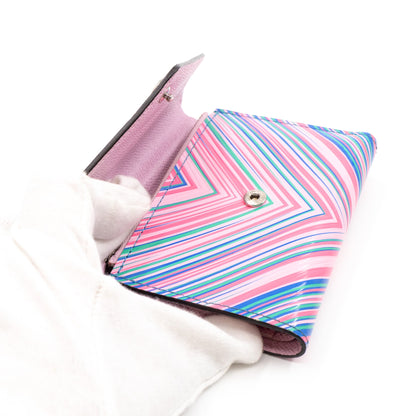 Louis-vuitton Victorine Wallet Epi Tropical Blue Rose