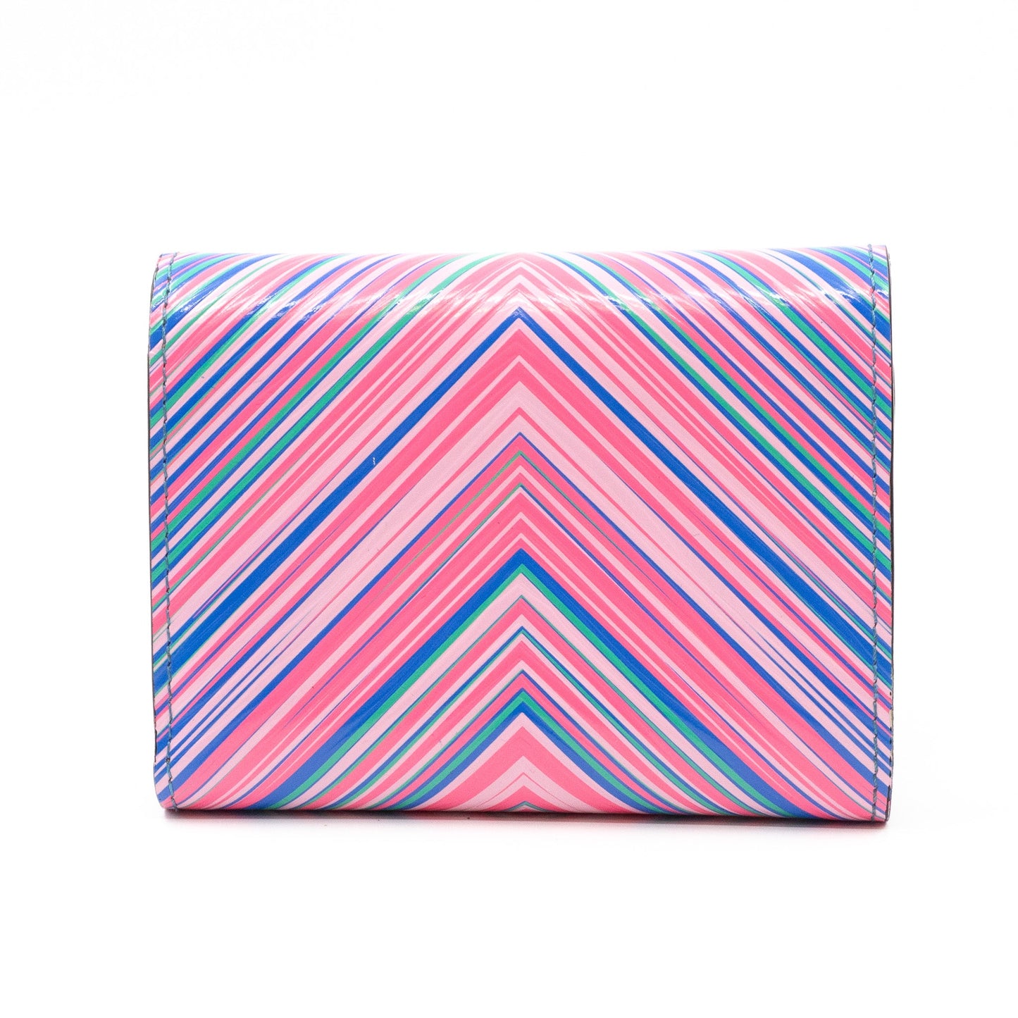 Louis-vuitton Victorine Wallet Epi Tropical Blue Rose