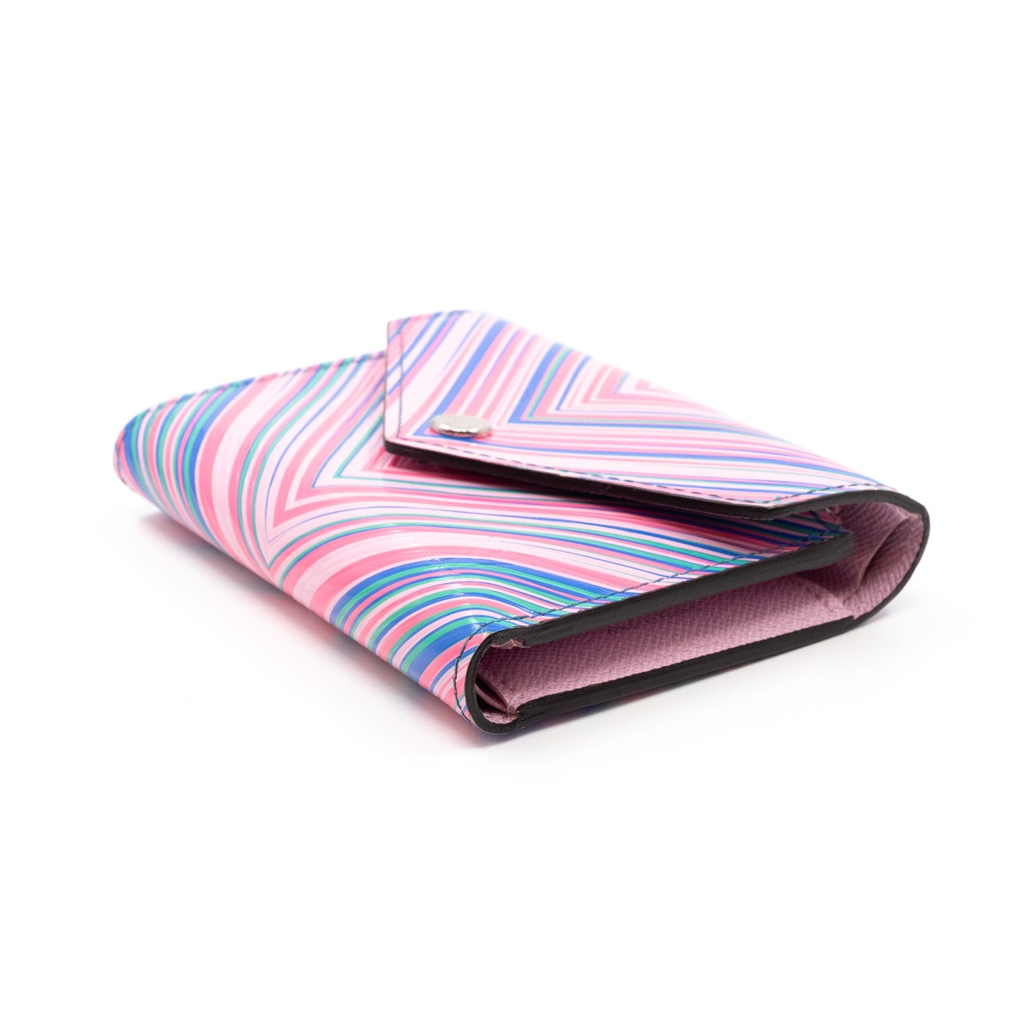 Louis-vuitton Victorine Wallet Epi Tropical Blue Rose