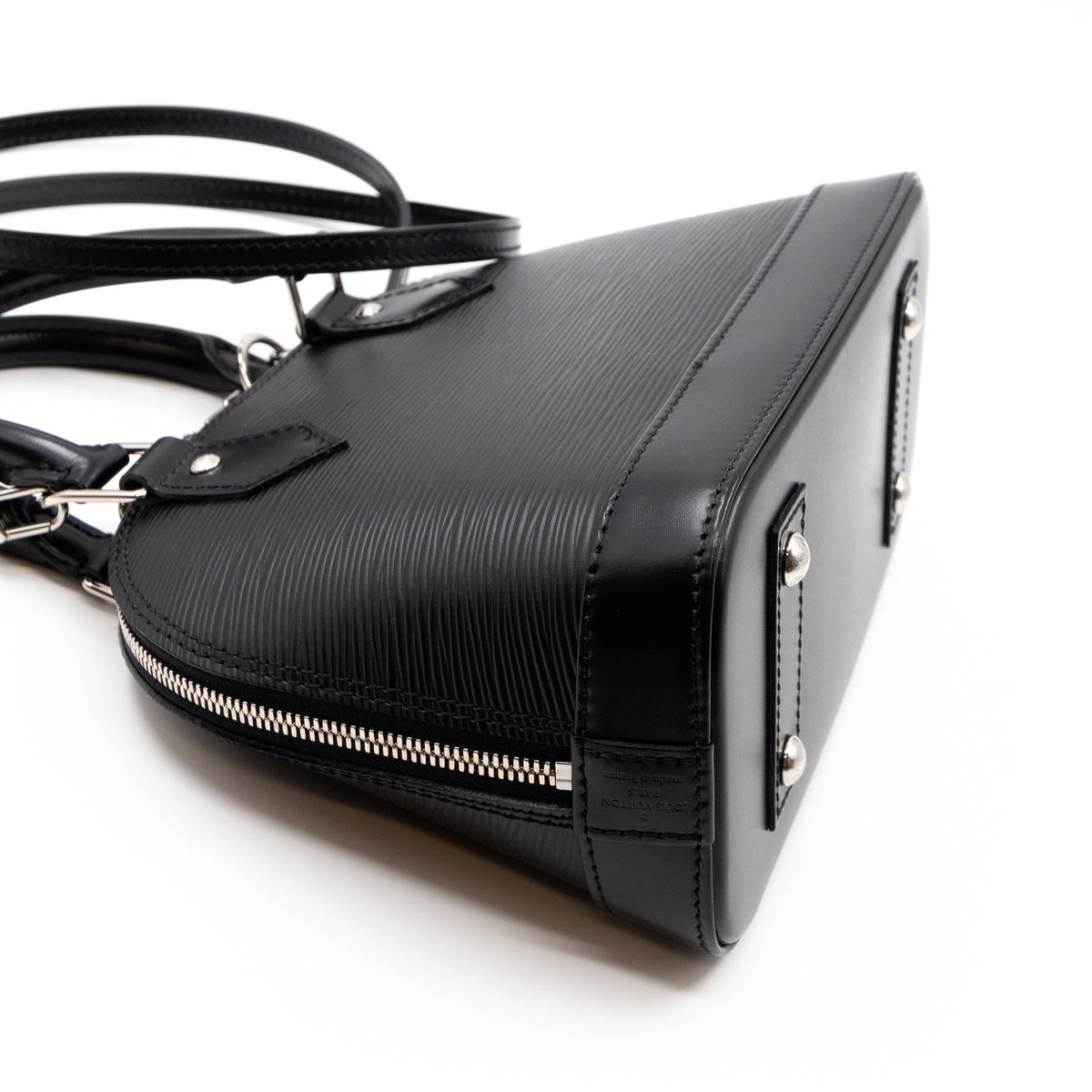 Louis-vuitton Alma BB Epi Leather Black