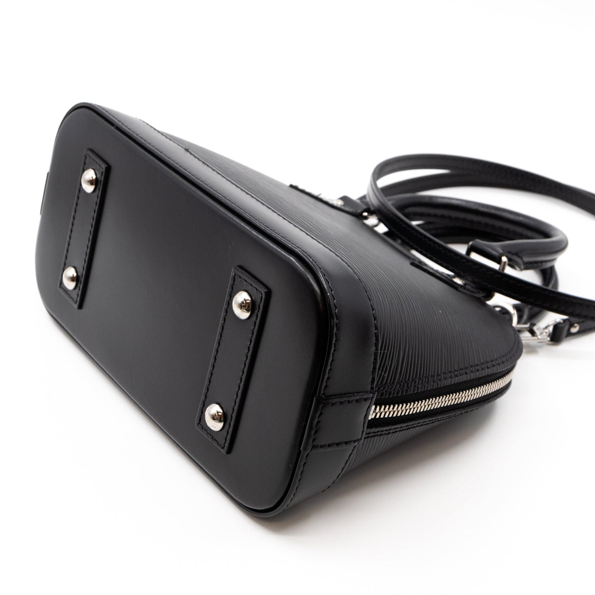 Louis-vuitton Alma BB Epi Leather Black