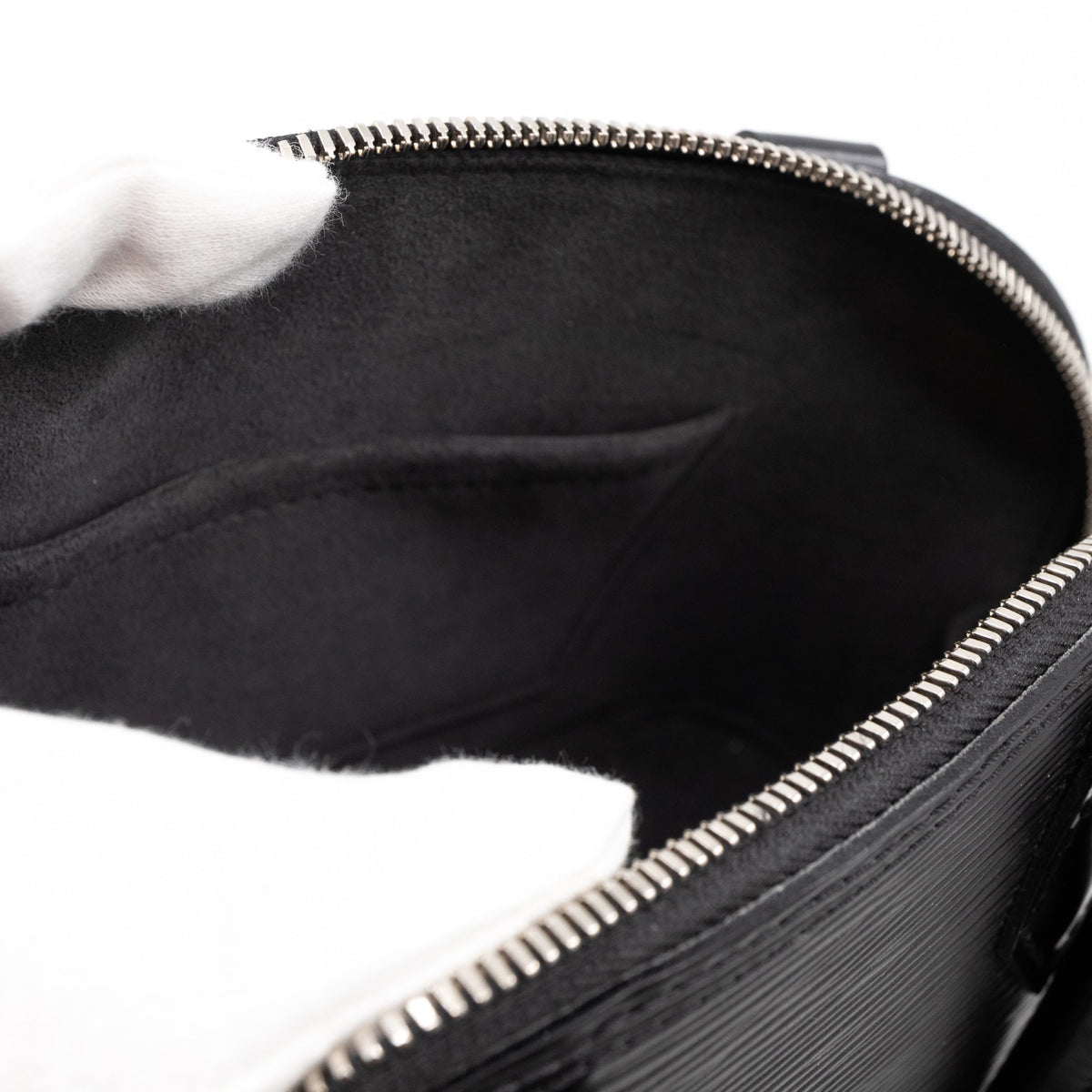 Louis-vuitton Alma BB Epi Leather Black