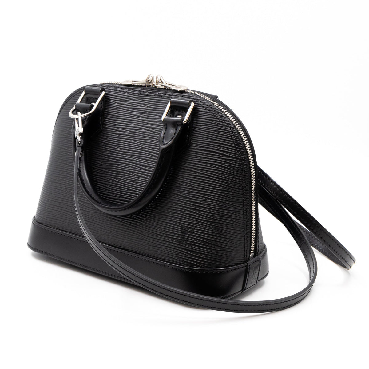 Louis-vuitton Alma BB Epi Leather Black