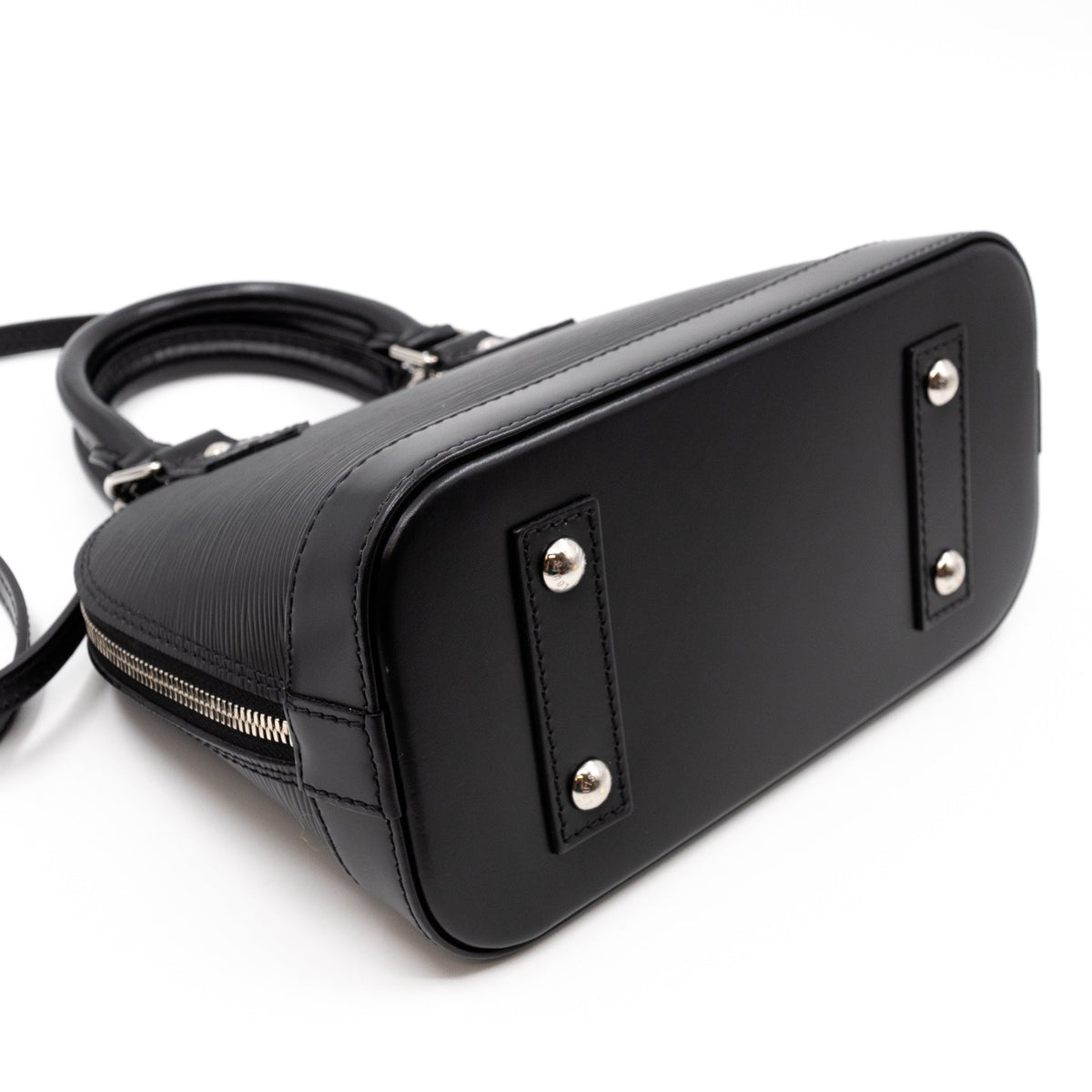 Louis-vuitton Alma BB Epi Leather Black