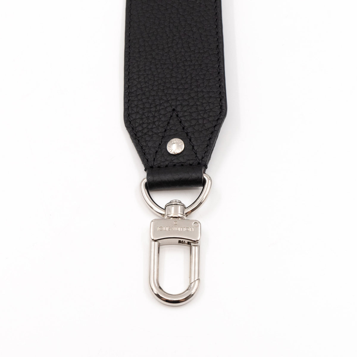 Louis-vuitton Bandoulière Shoulder Strap Black Leather