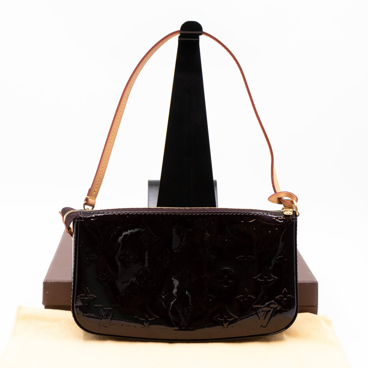 Louis-vuitton Pochette Accessoires Vernis Amarante