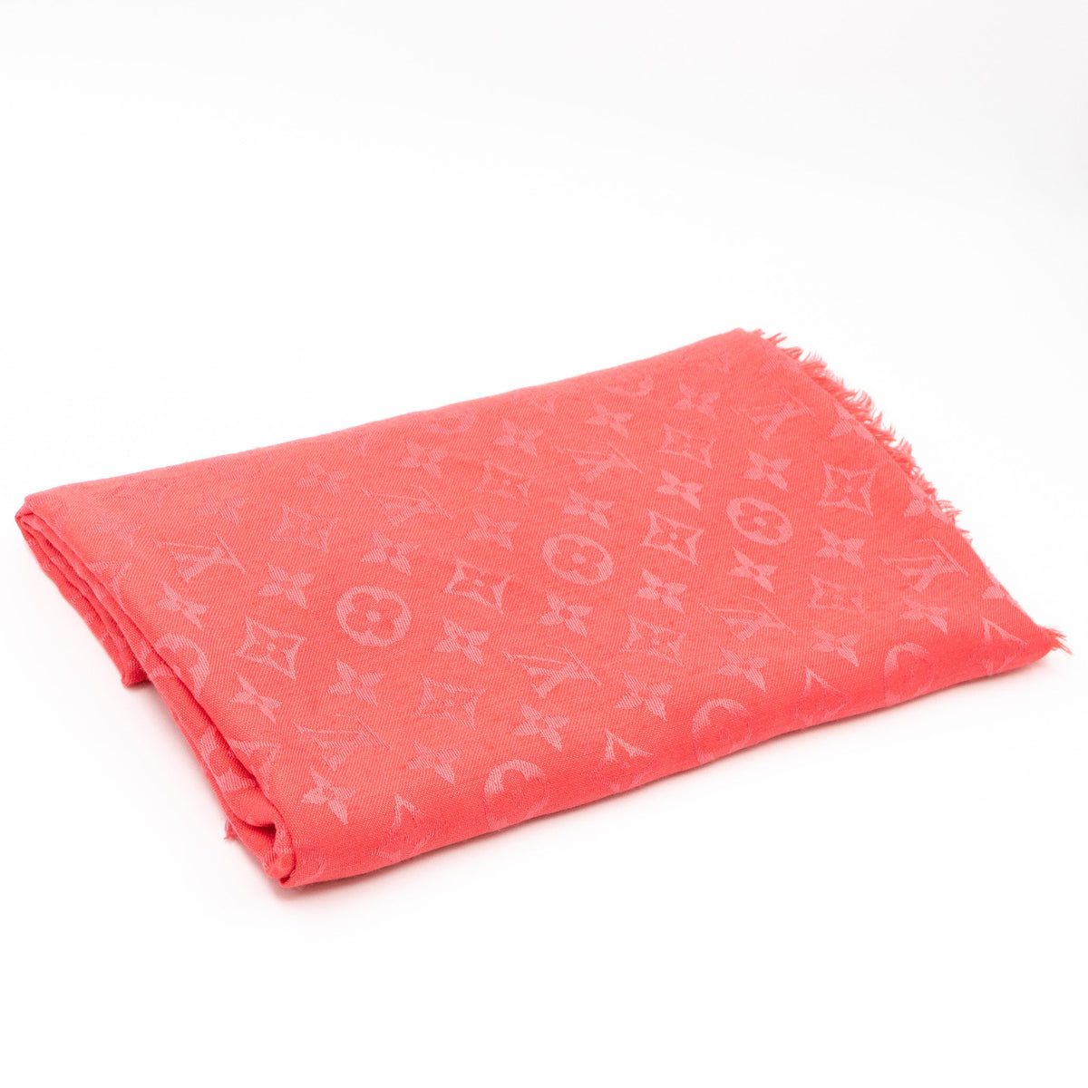 Louis-vuitton Monogram Shawl Pink