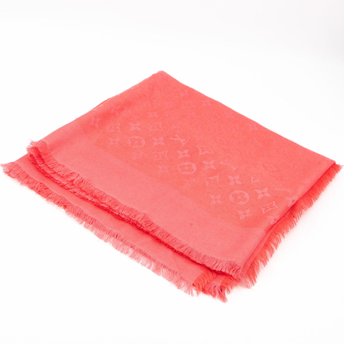 Louis-vuitton Monogram Shawl Pink