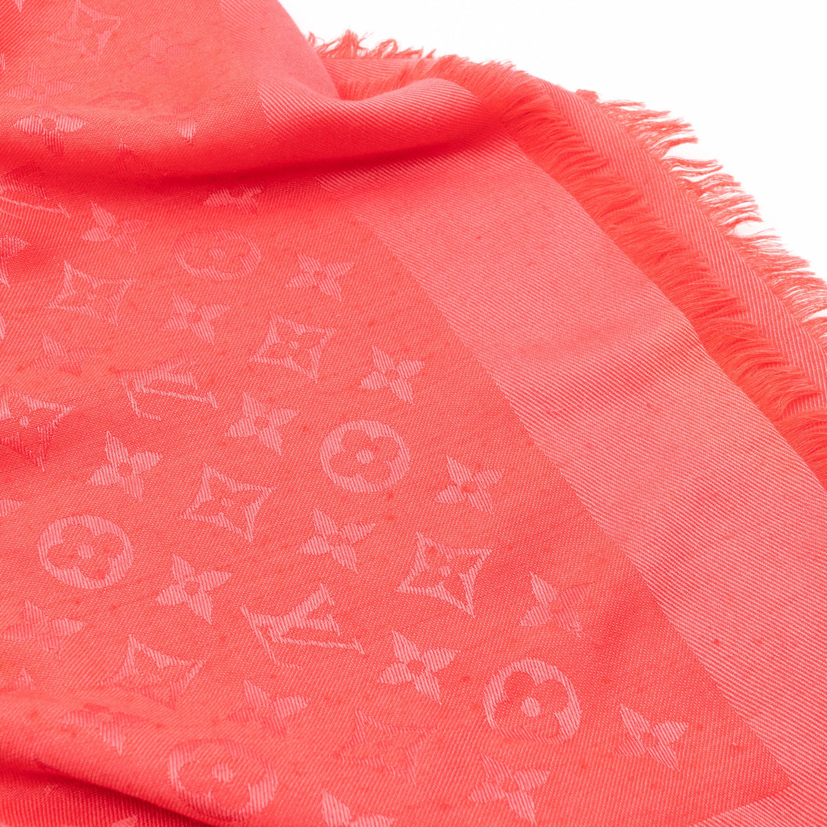 Louis-vuitton Monogram Shawl Pink