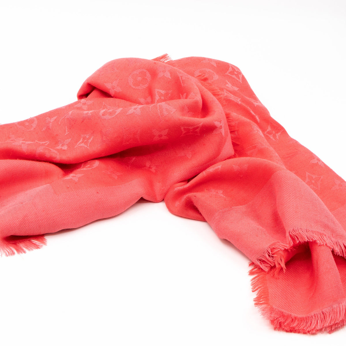 Louis-vuitton Monogram Shawl Pink