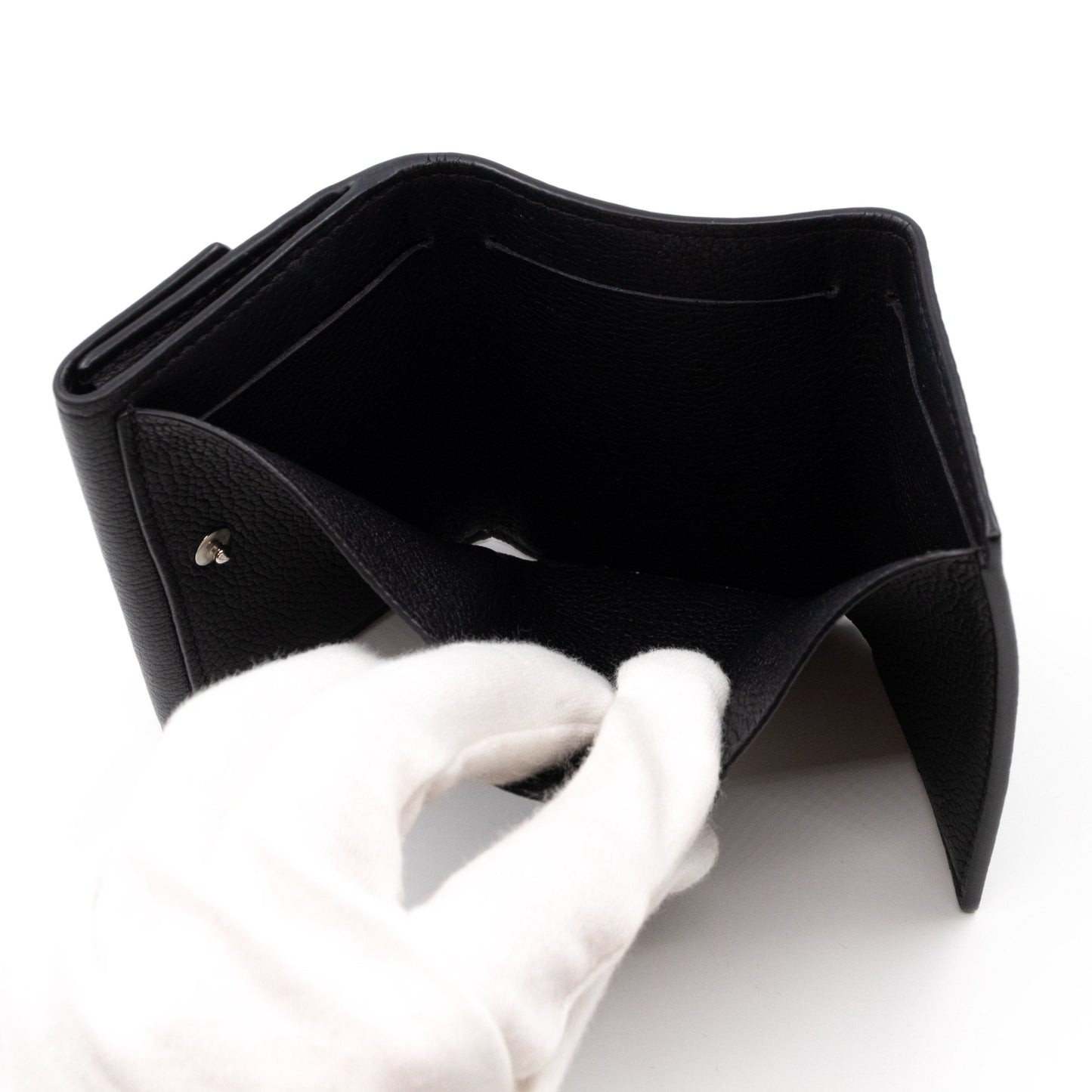 Louis-vuitton Lockmini Wallet Black Leather