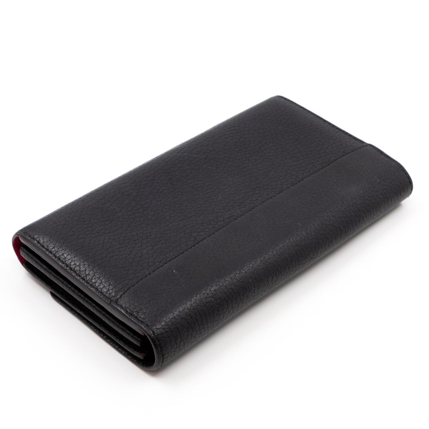 Louis-vuitton Capucines Wallet Black Leather