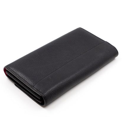Louis-vuitton Capucines Wallet Black Leather