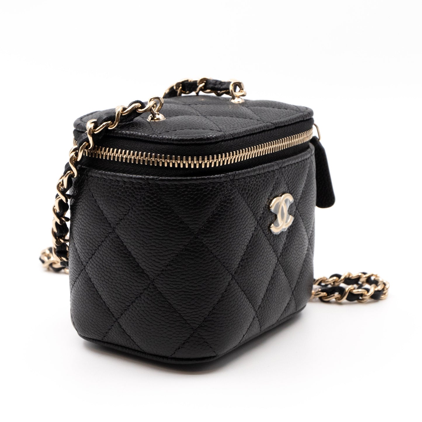 Small Vanity On CC Chain Black Caviar