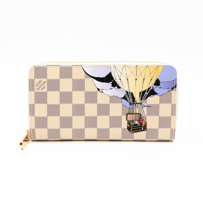 Louis-vuitton Zippy Wallet Damier Azur Illustre Balloon