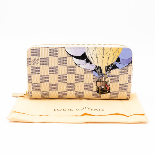 Louis-vuitton Zippy Wallet Damier Azur Illustre Balloon