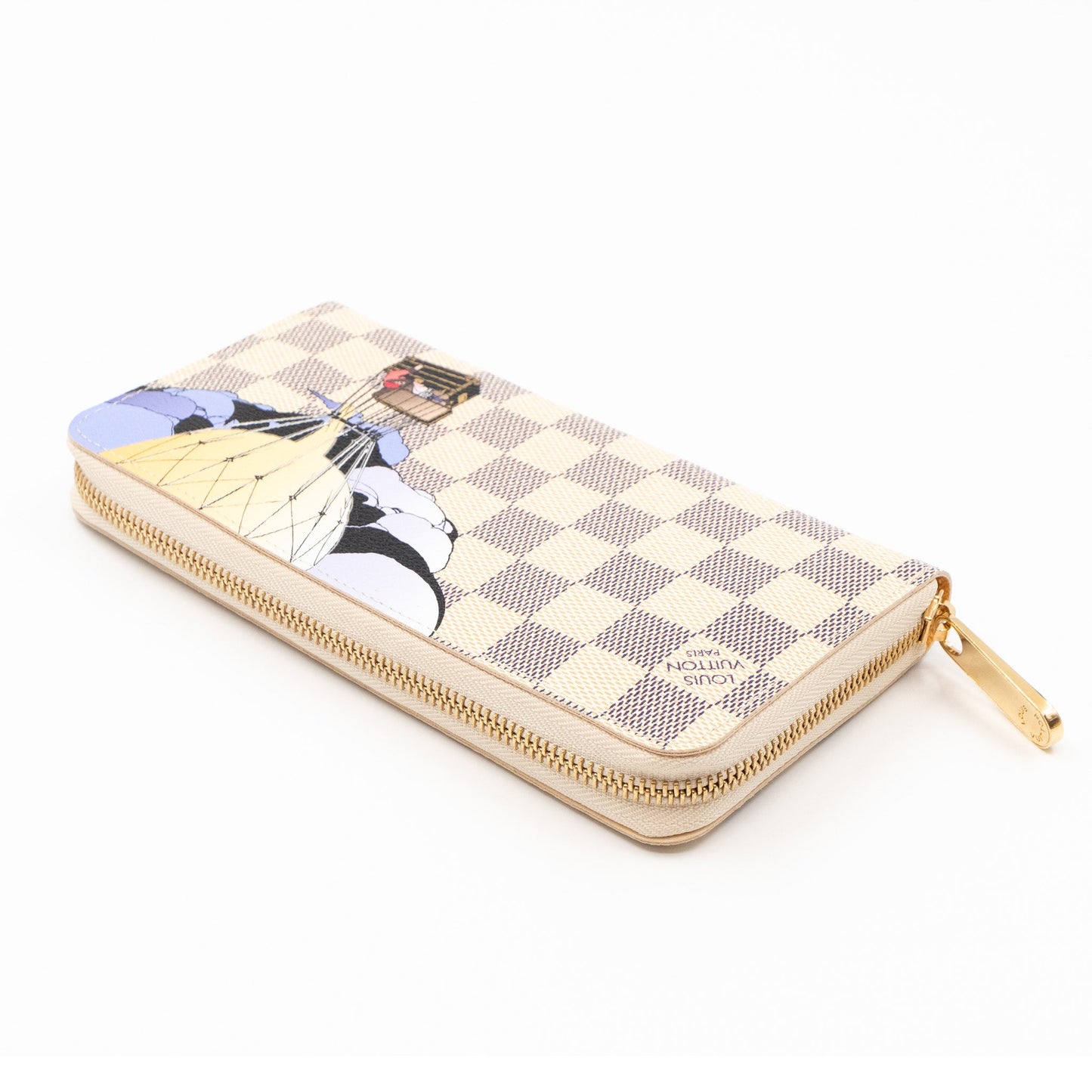 Louis-vuitton Zippy Wallet Damier Azur Illustre Balloon