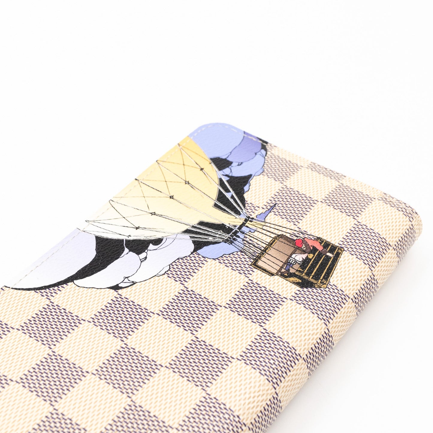 Louis-vuitton Zippy Wallet Damier Azur Illustre Balloon