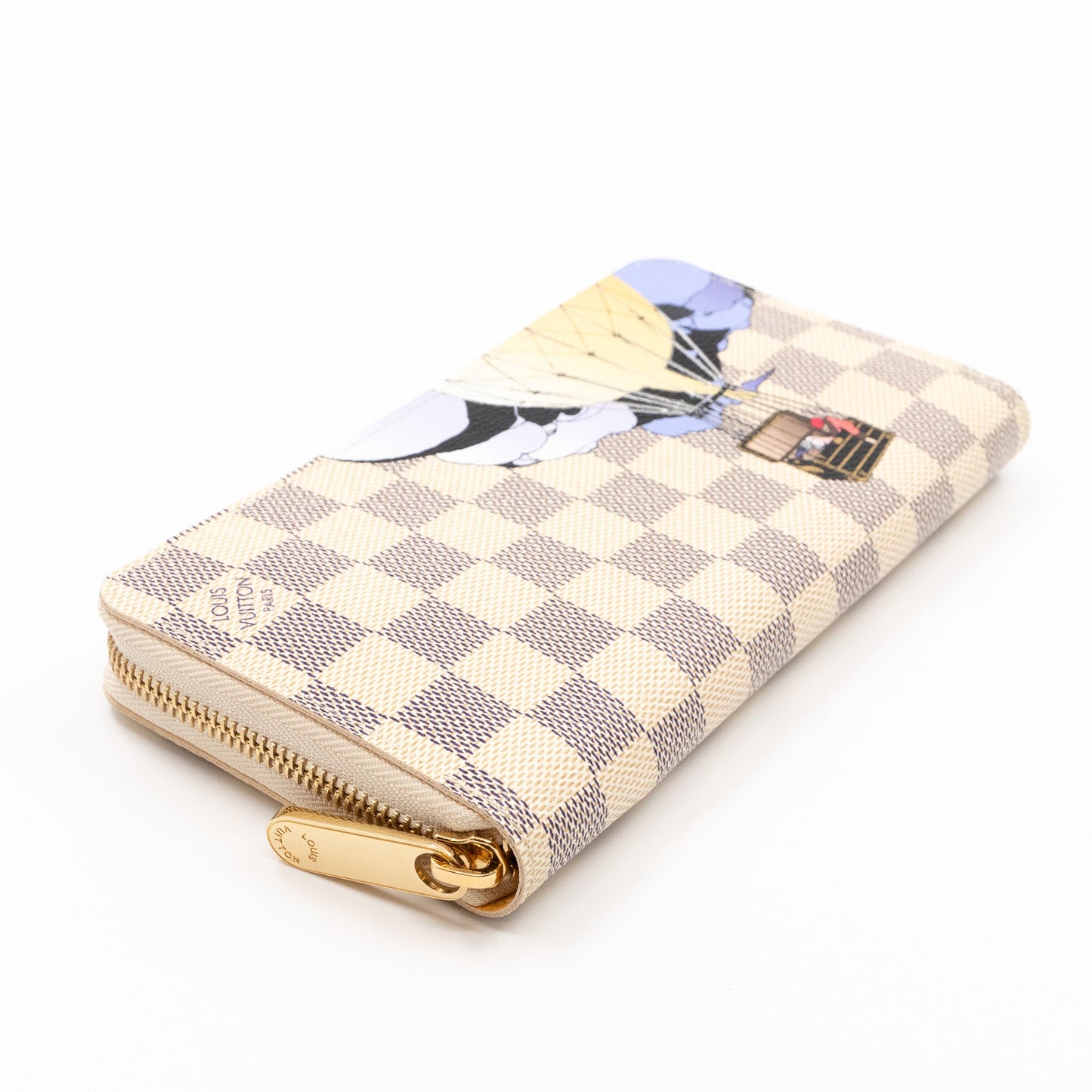 Louis-vuitton Zippy Wallet Damier Azur Illustre Balloon