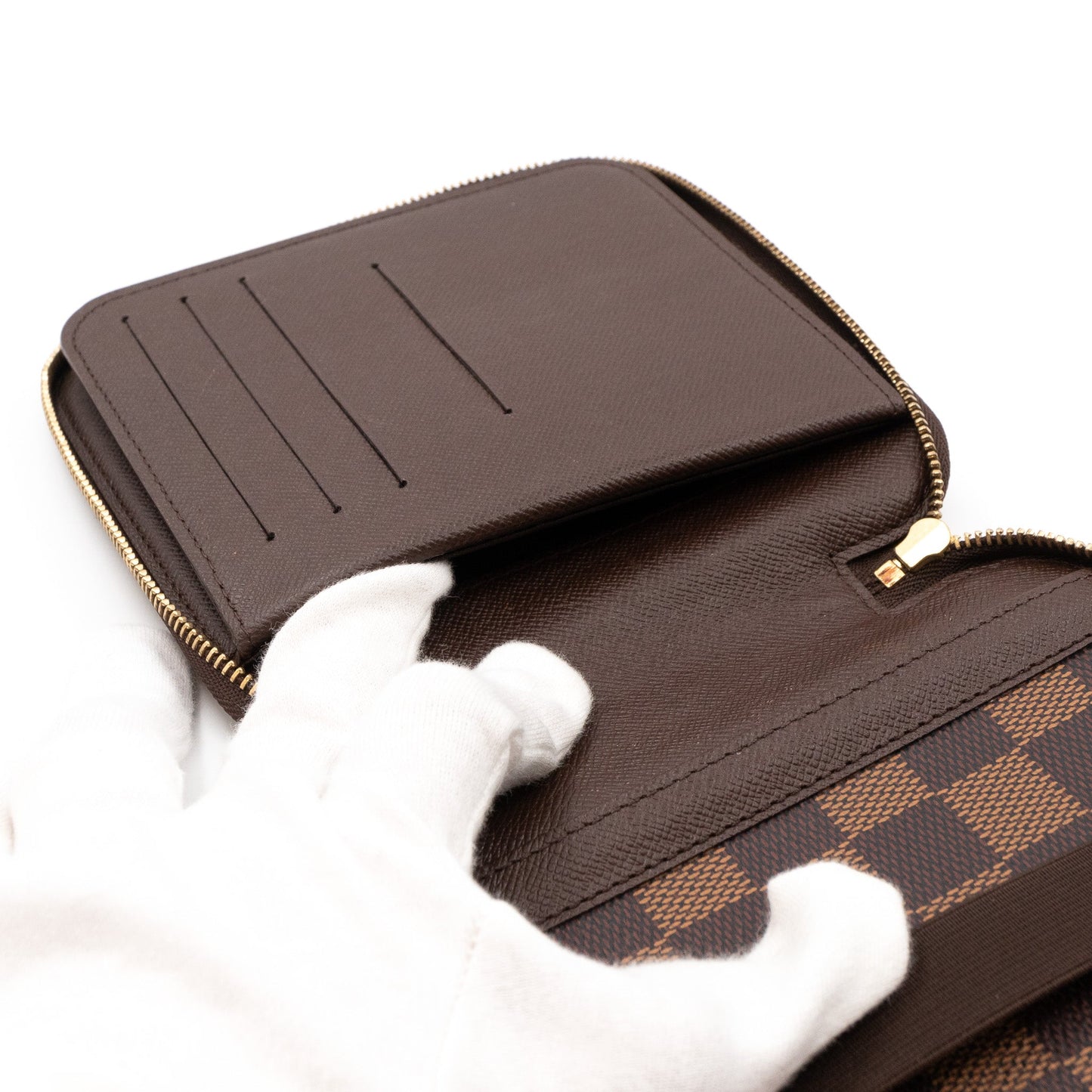 Louis-vuitton Olav Organizer Wallet Damier Ebene