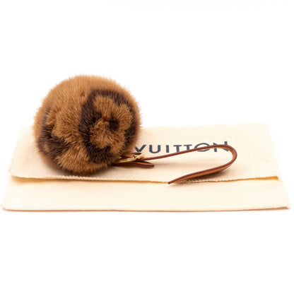 Louis-vuitton Monogramink Bag Charm And Key Holder