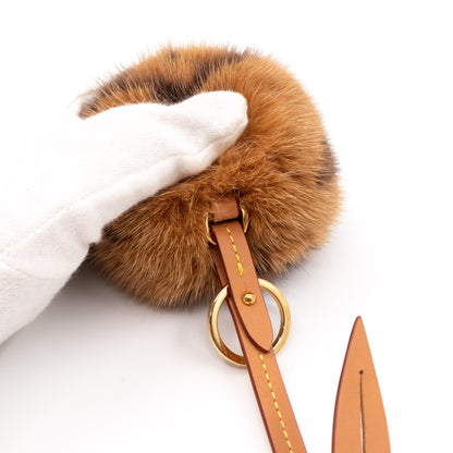 Louis-vuitton Monogramink Bag Charm And Key Holder