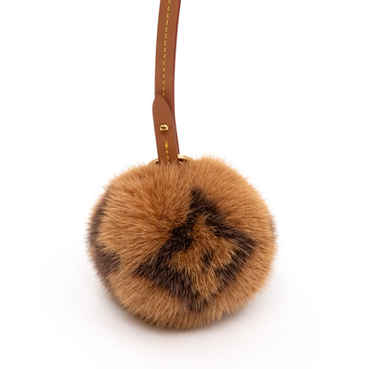 Louis-vuitton Monogramink Bag Charm And Key Holder