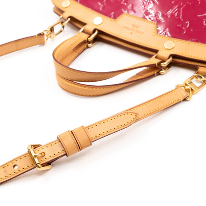 Louis-vuitton Brea MM Vernis Indian Rose