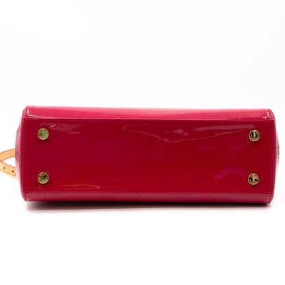 Louis-vuitton Brea MM Vernis Indian Rose