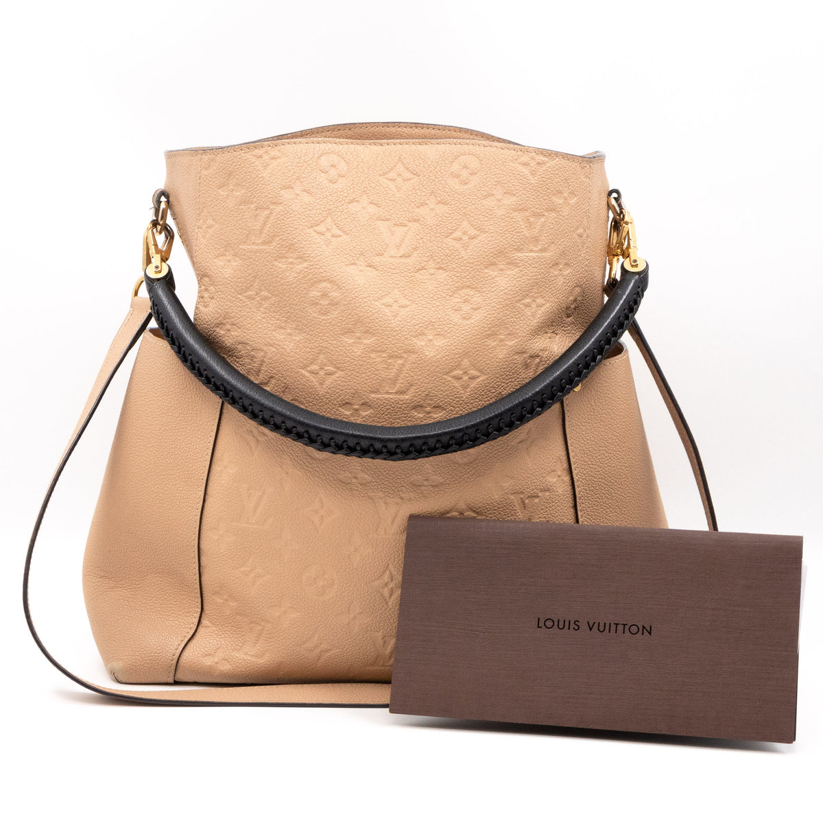 Louis-vuitton Bagetelle Hobo Monogram Empreinte Dune