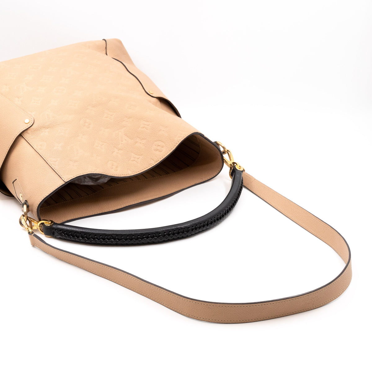 Louis-vuitton Bagetelle Hobo Monogram Empreinte Dune