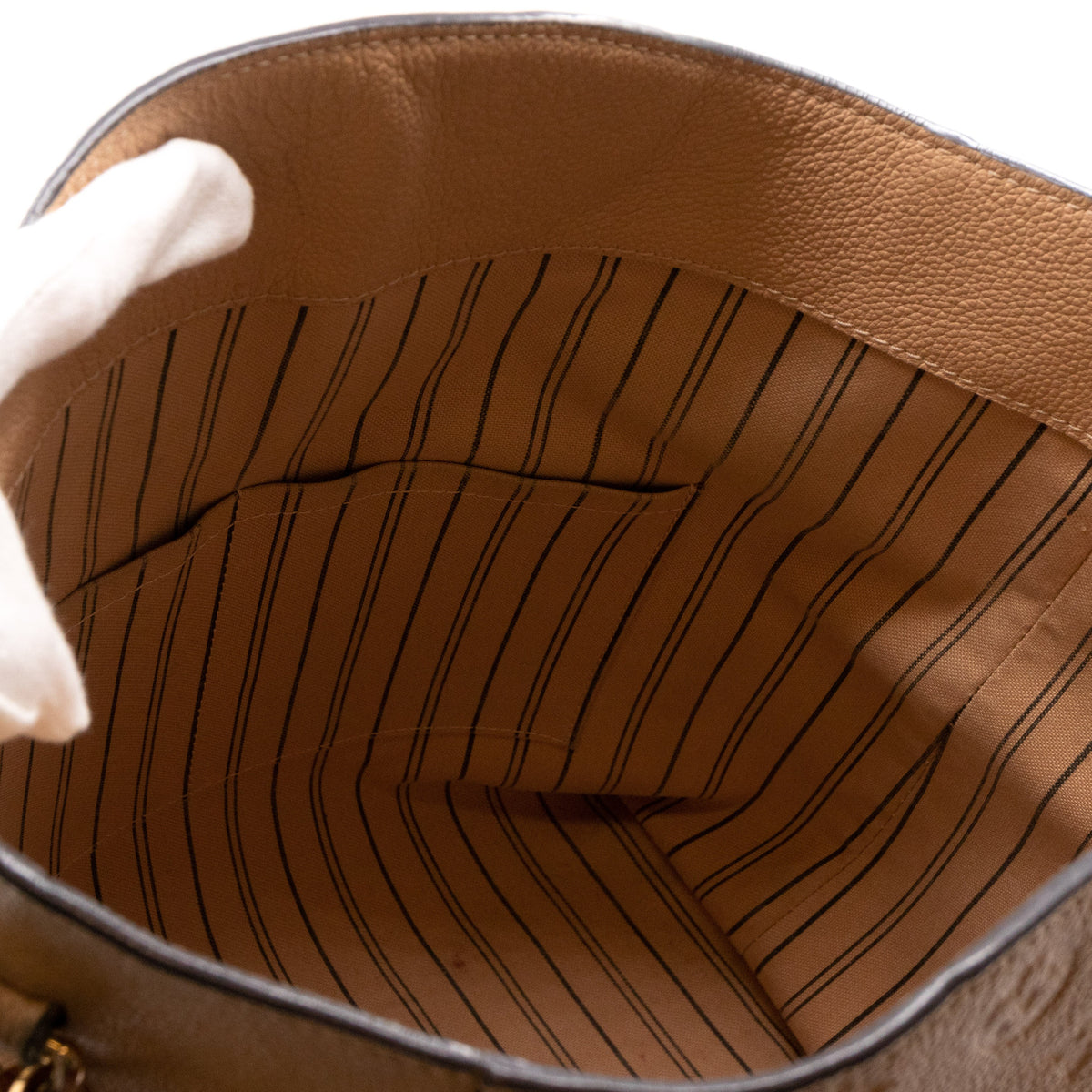 Louis-vuitton Bagetelle Hobo Monogram Empreinte Dune
