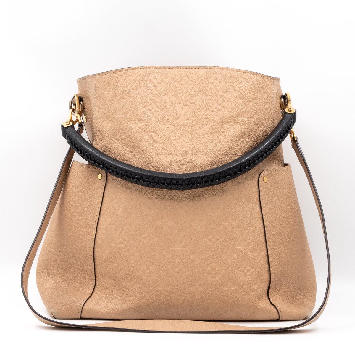 Louis-vuitton Bagetelle Hobo Monogram Empreinte Dune