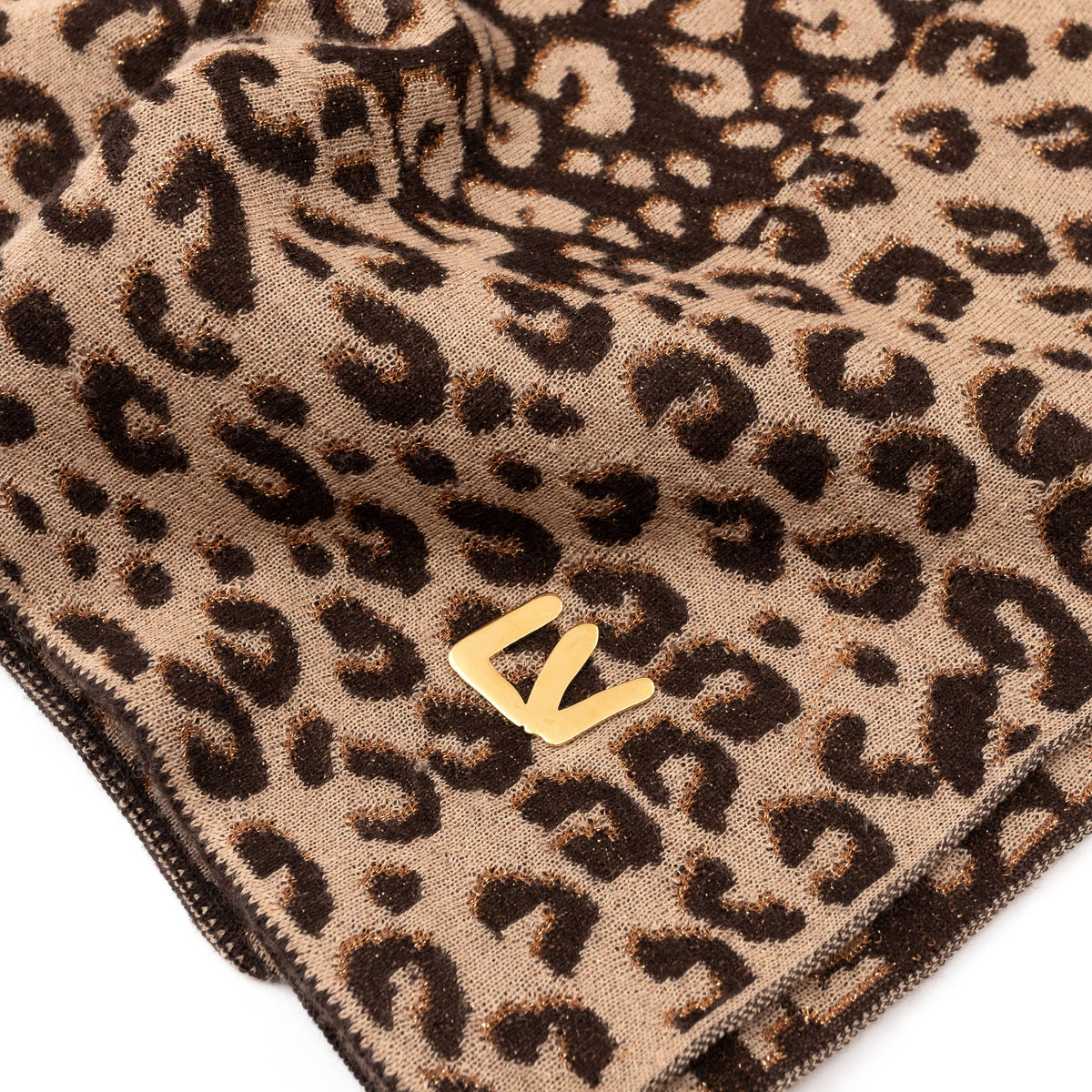 Louis-vuitton Leo Marron Cashmere Scarf