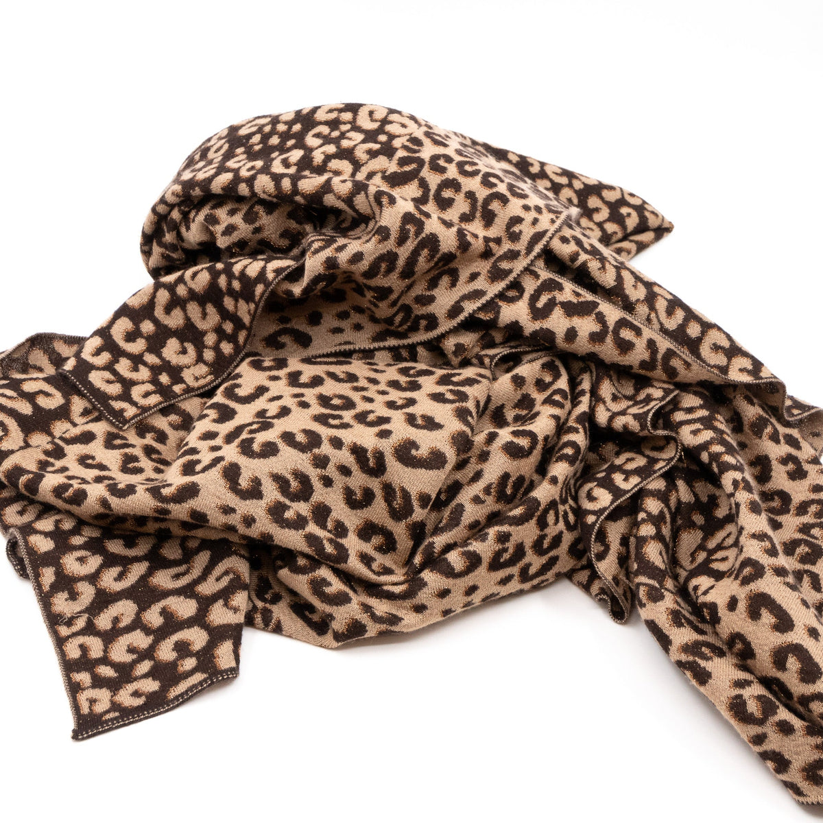 Louis-vuitton Leo Marron Cashmere Scarf