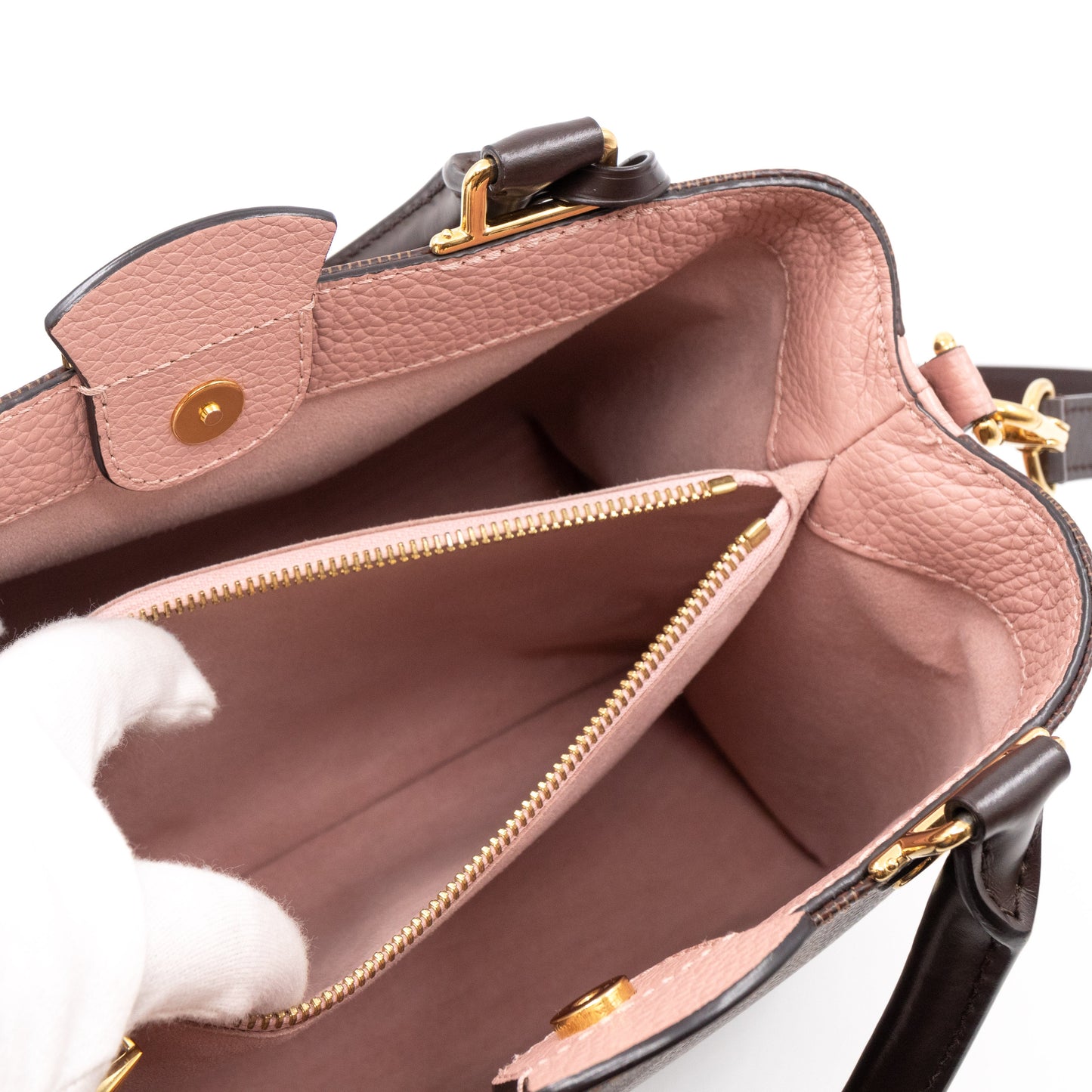 Louis-vuitton Brittany Damier Ebene Magnolia