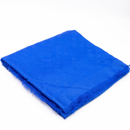 Louis-vuitton Monogram Shawl Blue