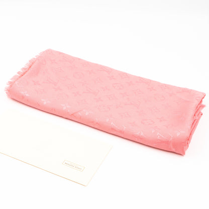 Louis-vuitton Monogram Shawl Coral
