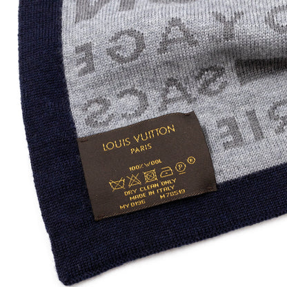 Louis-vuitton Articles De Voyage Scarf Gray Wool