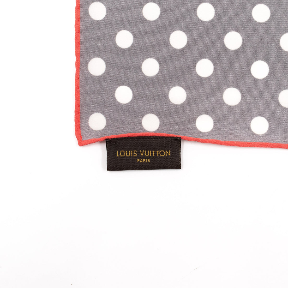 Louis-vuitton Balloon Dot Silk Scarf Cerise