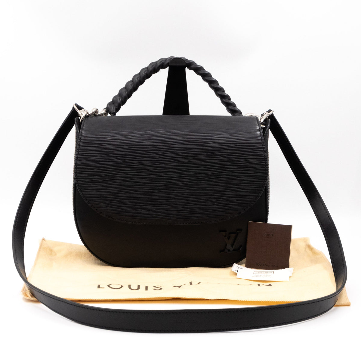 Louis-vuitton Luna Epi Leather Black