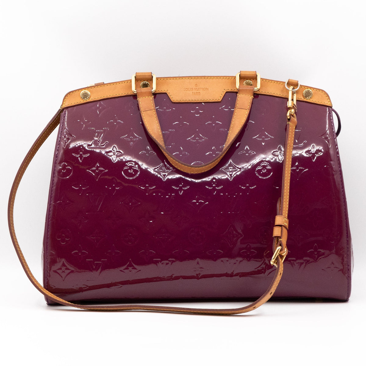 Louis-vuitton Brea GM Vernis Amethyste