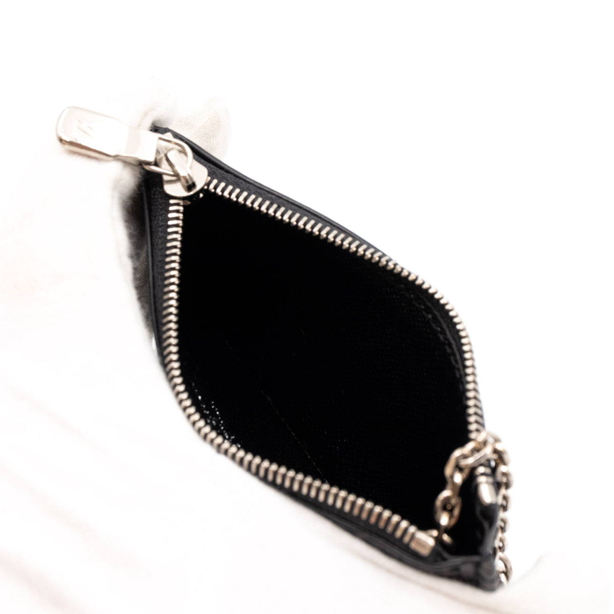 Louis-vuitton Key Pouch Epi Leather Black