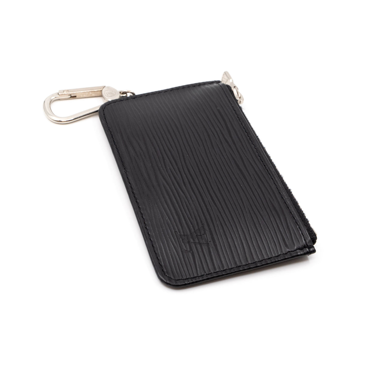 Louis-vuitton Key Pouch Epi Leather Black