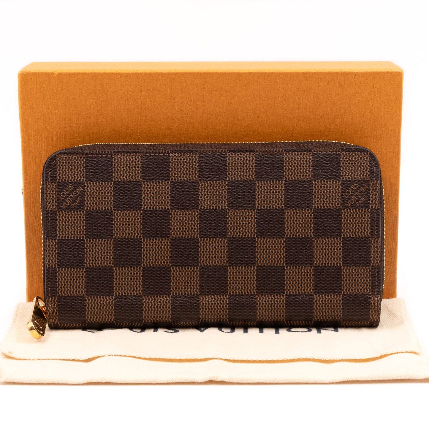 Louis-vuitton Zippy Wallet Damier Ebene