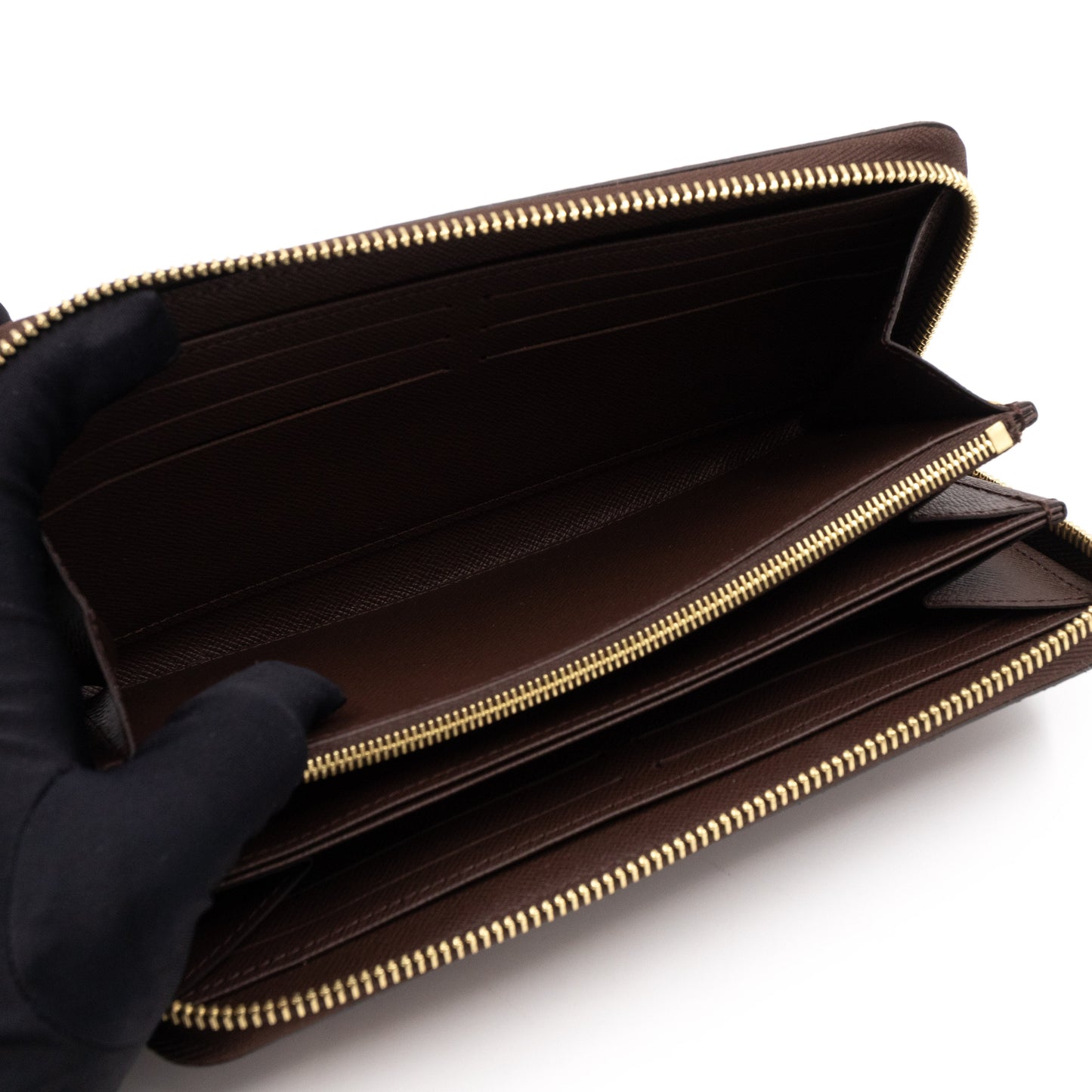 Louis-vuitton Zippy Wallet Damier Ebene