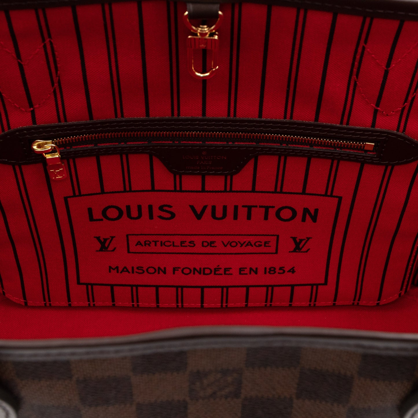 Louis-vuitton Neverfull PM Damier Ebene