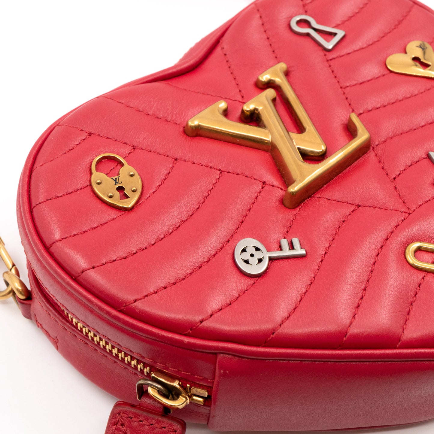 Louis-vuitton New Wave Heart Bag Love Lock