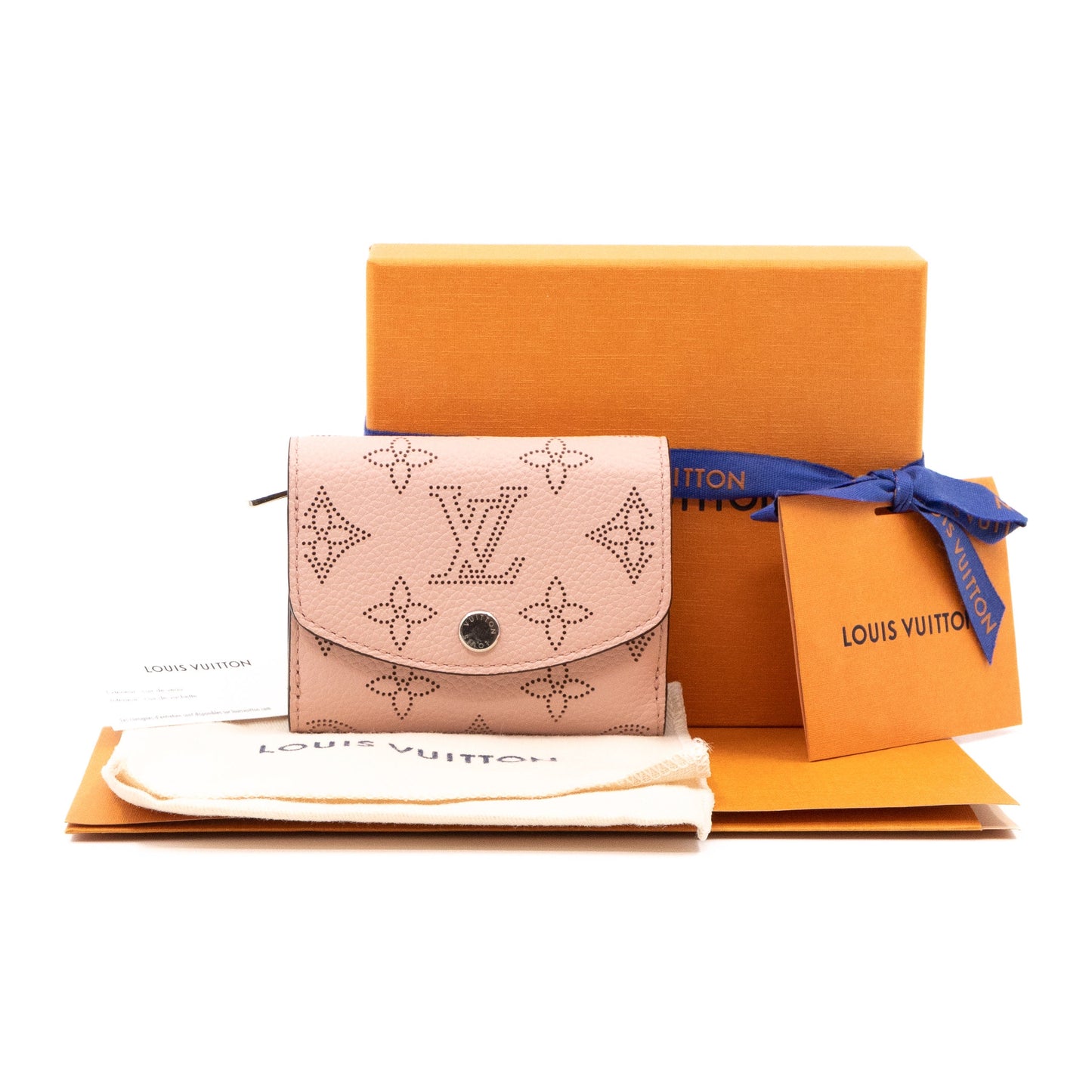 Louis-vuitton Iris XS Wallet Magnolia Mahina Leather